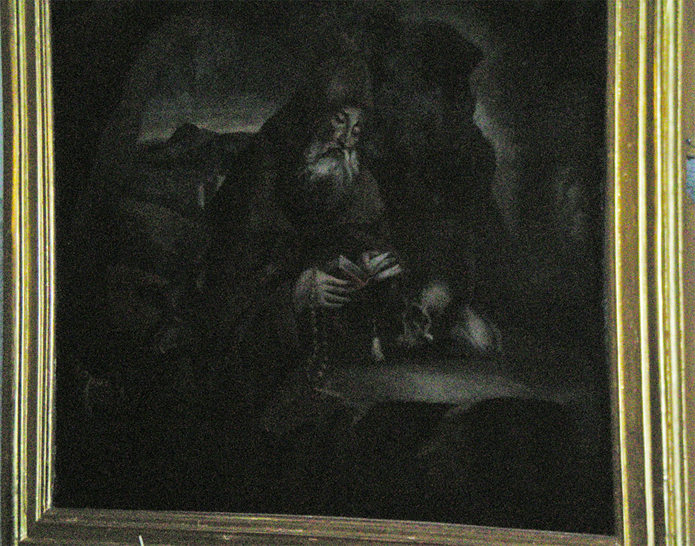Tableau : Saint Antoine ermite