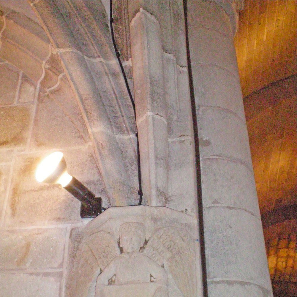 Millier sculpté dans l'église de Saint-Amans du Ram - Arnaud Villefranque