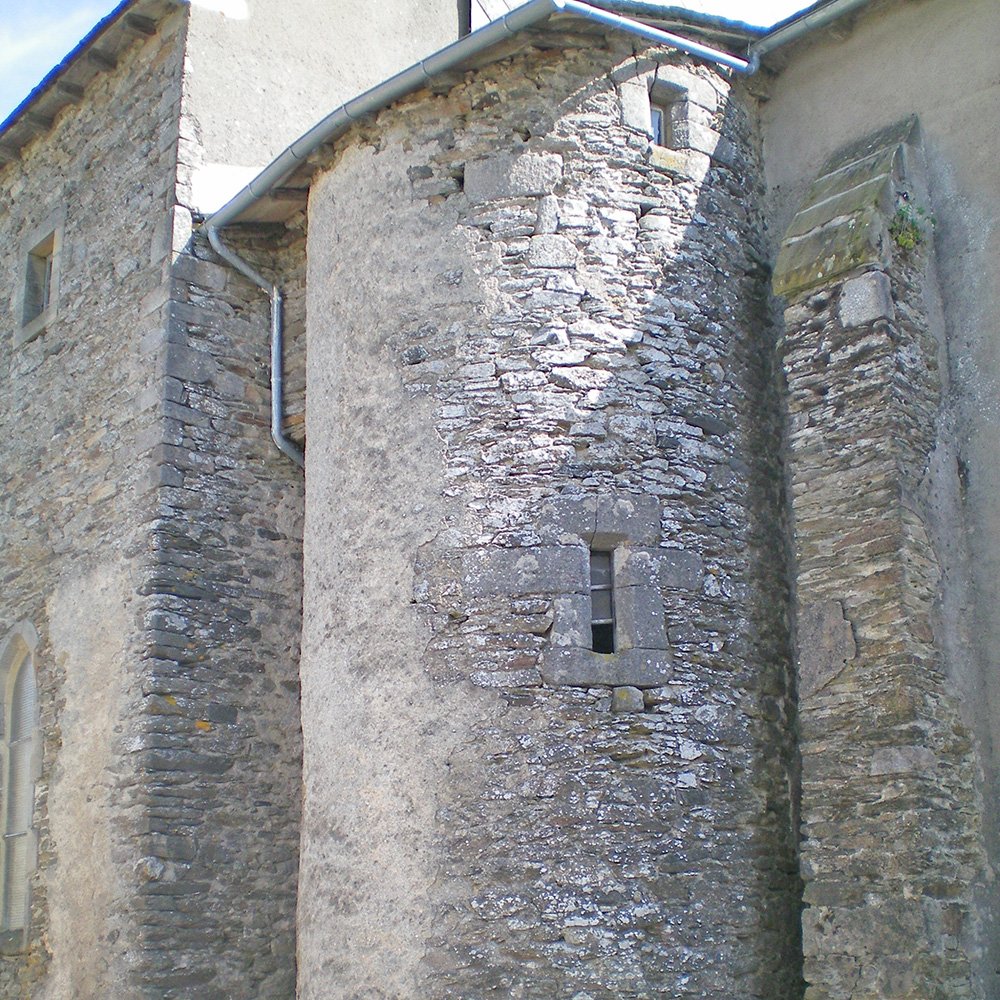 Vue de latérale de l'église d'Alrance - Arnaud Villefranque