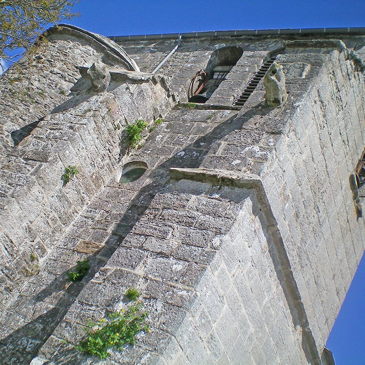 Vue générale du clocher de l'église de Saint-Amans du Ram - Arnaud Villefranque