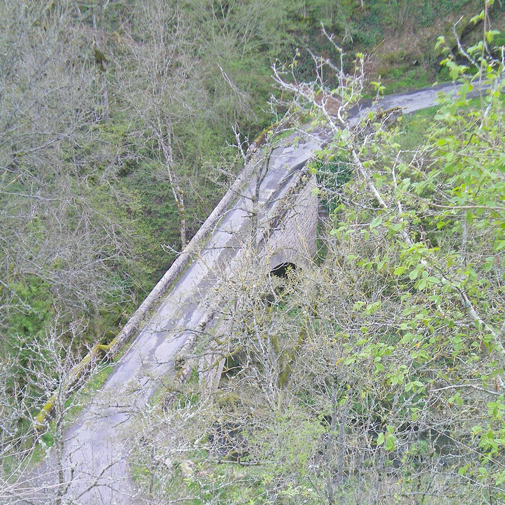 Vue du pont de Camboulas depuis le château de Camboulas - Arnaud Villefranque