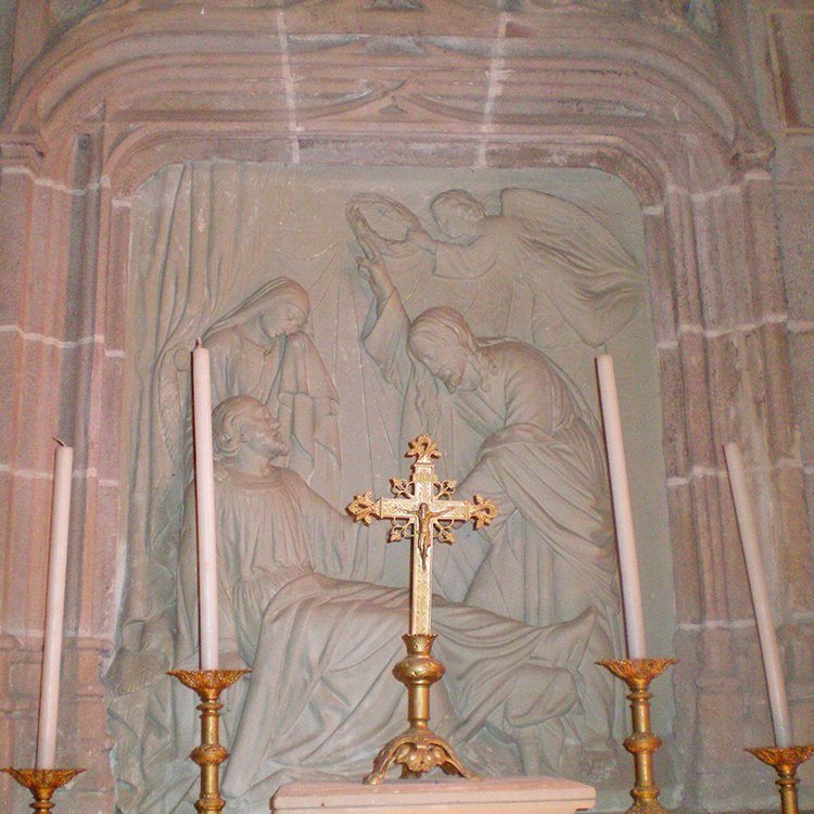 Vue d'une chapelle à l'intérieur de l'église de Saint-Amns du Ram - Arnaud Villefranque
