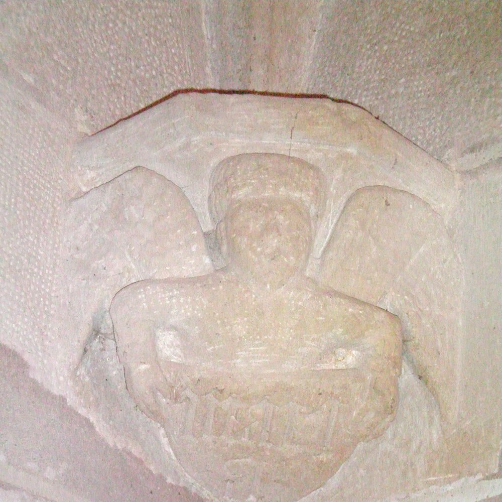 Bas relief dans l'église de Saint-Amans du Ram - Arnaud Villefranque