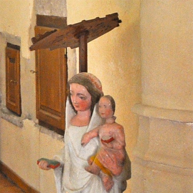 Vue de la vierge à l'enfant - Arnaud Villefranque