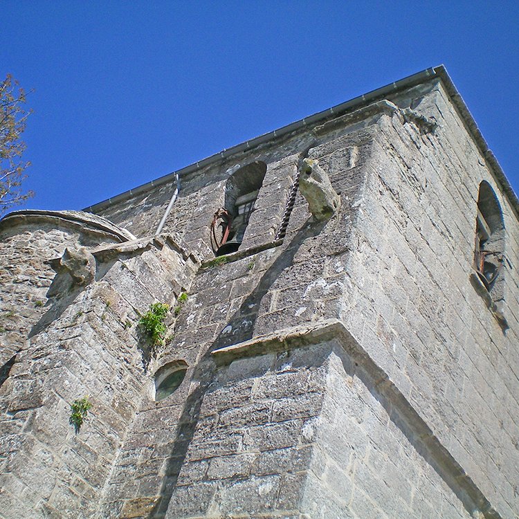 Vue générale du clocher de l'église de Saint-Amans du Ram - Arnaud Villefranque