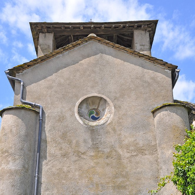 Vue du chevet de l'église Saint-André de Clauzelles - Arnaud Villefranque